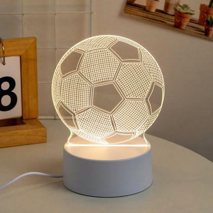 Imaginea din Lampă 3D - minge de fotbal
