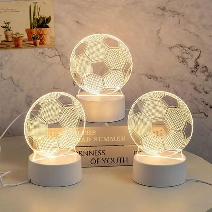 Imaginea din Lampă 3D - minge de fotbal
