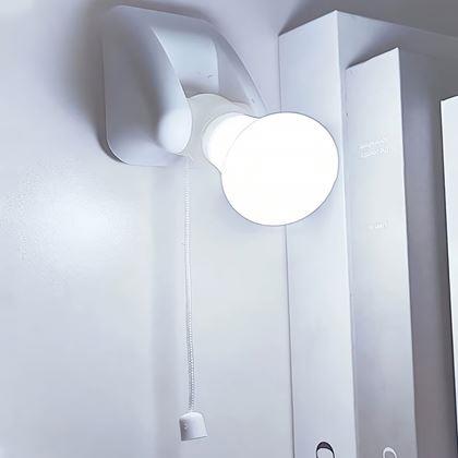 Imaginea din Lampi LED de perete pentru pat, cu întrerupător cu șnur