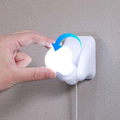 Imaginea din Lampi LED de perete pentru pat, cu întrerupător cu șnur