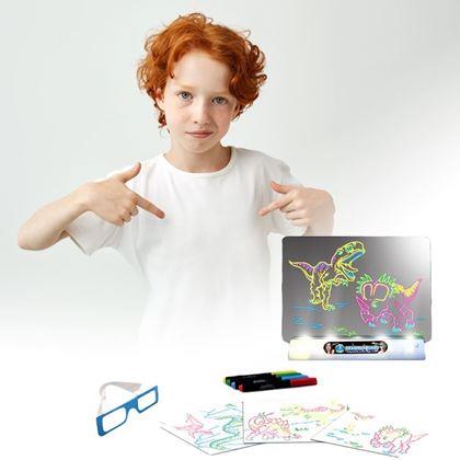 Imaginea din 3D tablă de desen