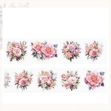 Imaginea din Autocolante decorative - trandafir