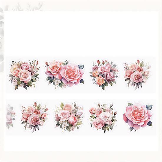 Imaginea din Autocolante decorative - trandafir