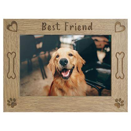 Imaginea din Rama foto din lemn "Best Friend", 10 x 15 cm