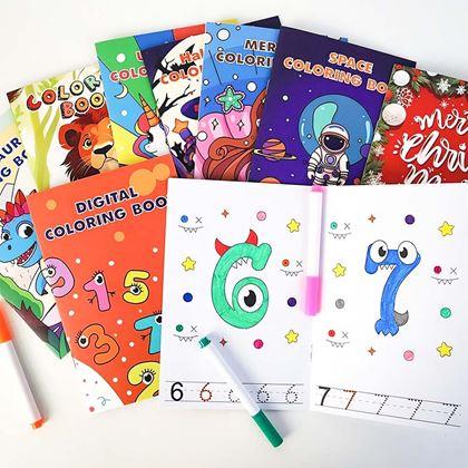 Imaginea din Set de cărți de colorat pentru copii - 8 caiete
