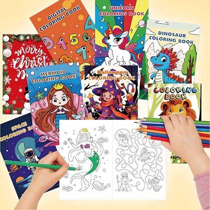 Imaginea din Set de cărți de colorat pentru copii - 8 caiete