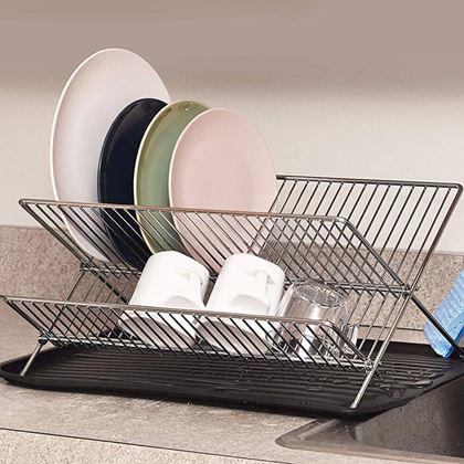 Imaginea din Suport metalic pentru scurgerea vaselor cu tavă