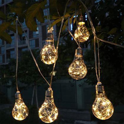 Imaginea din Lanțuri solare cu becuri