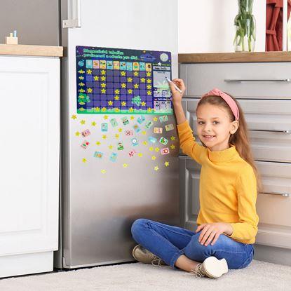 Imaginea Magnetická tabulka povinností a odměn pro děti