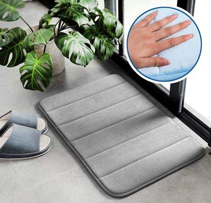 Imaginea din Covoraș de baie antiderapant 40 x 60 cm - gri