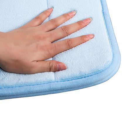 Imaginea din Covoraș de baie antiderapant 40 x 60 cm - albastru