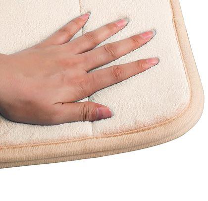 Imaginea din Covoraș de baie antiderapant 40 x 60 cm - bej