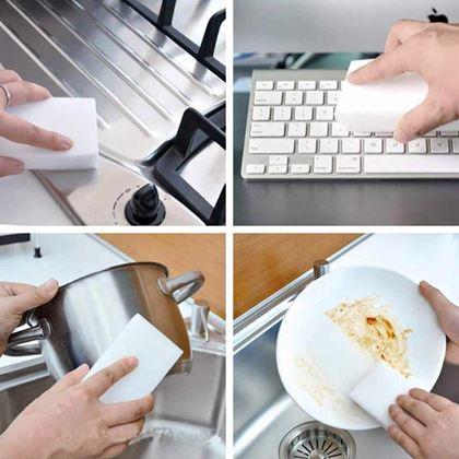 Imaginea din 10 buc. bureți nano de curățare din melamină