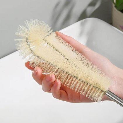 Imaginea din Perie de curățat pentru sticle cu mâner din lemn