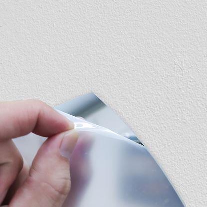 Imaginea Oglindă de perete autoadezivă în formă de fereastră 44x22 cm