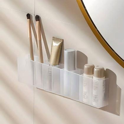 Imaginea din Organizator autoadeziv cu 3 compartimente - transparent