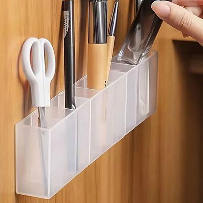 Imaginea din Organizator autoadeziv cu 3 compartimente - transparent