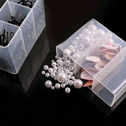 Imaginea din Organizator autoadeziv cu 3 compartimente - transparent