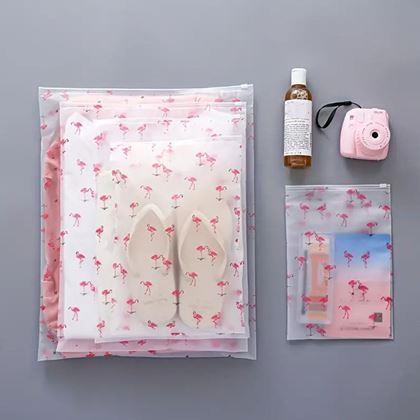 Imaginea din Set de genți de călătorie impermeabile  -  flamingo