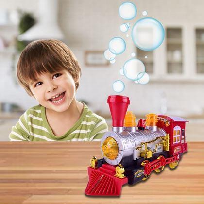 Imaginea din Aparat baloane de săpun - locomotivă