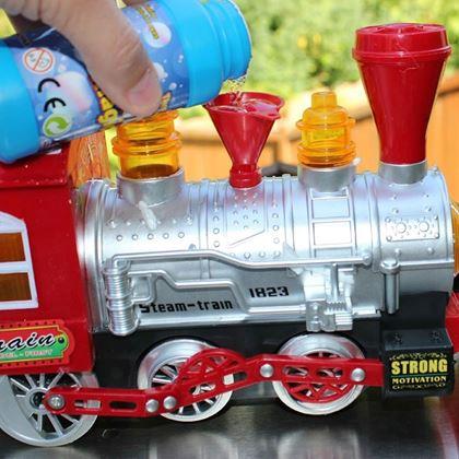 Imaginea din Aparat baloane de săpun - locomotivă