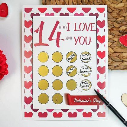 Imaginea din Card de zgârieturi - 14 lucruri pe care le iubesc la tine