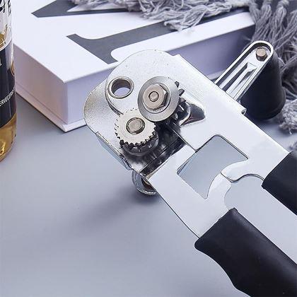 Imaginea din Deschizător de conserve metalic cu manivelă