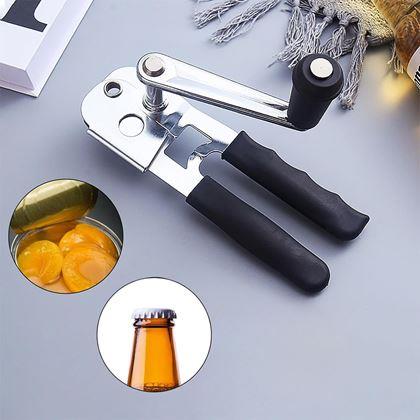 Imaginea din Deschizător de conserve metalic cu manivelă