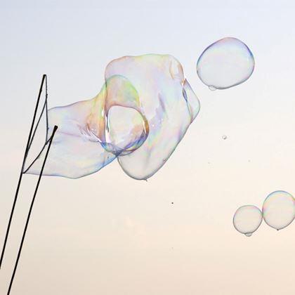 Imaginea din Mega balon din săpun - tije + 500 ml soluție