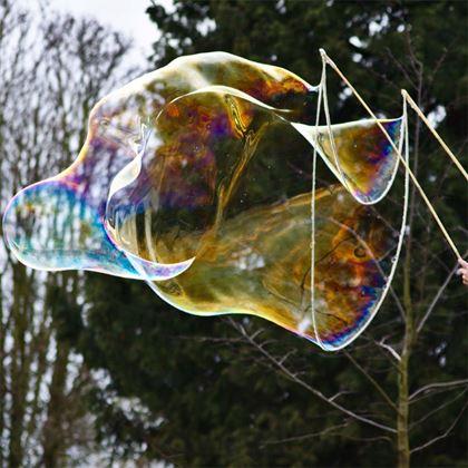 Imaginea din Mega balon din săpun - tije + 500 ml soluție