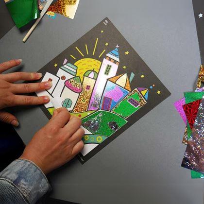 Imaginea din Cărți de colorat strălucitoare 15 buc