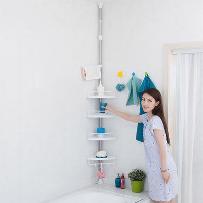 Imaginea Raft de colț telescopic pentru baie