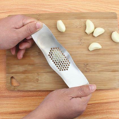 Imaginea din Presă din oțel inoxidabil pentru usturoi/ginger