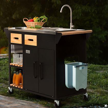 Imaginea din Coș suspendat pliabil pentru ușă - alb-maro