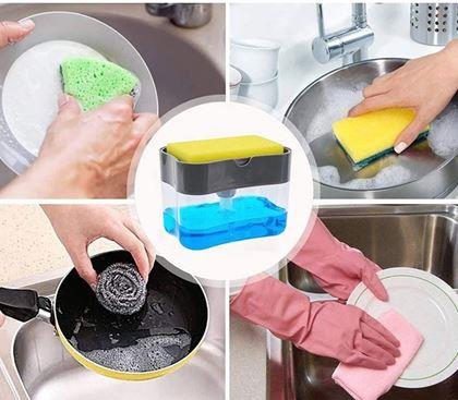 Imaginea din Dozator pentru detergent cu burete