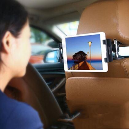 Imaginea din Suport auto tetieră pentru smartphone/tabletă