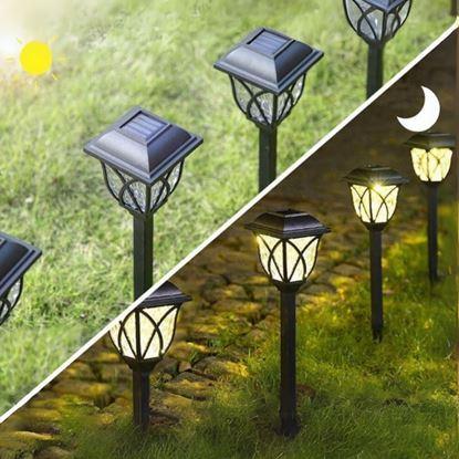 Imaginea Set 2 lămpi solare LED spre grădină