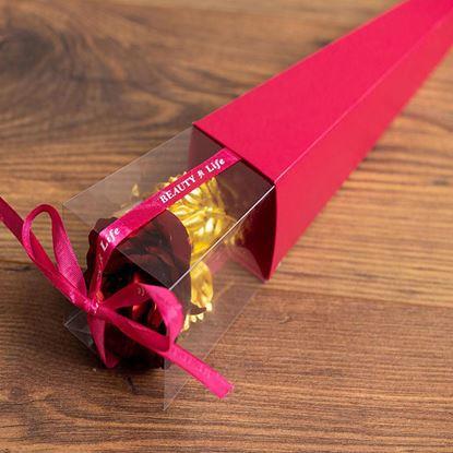 Imaginea Trandafir etern în ambalaj cadou