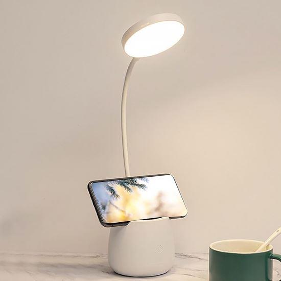 Imaginea din Lampă tactilă cu suport pentru telefon