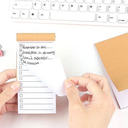 Imaginea din Carnet de notițe cu căsuțe de bifat