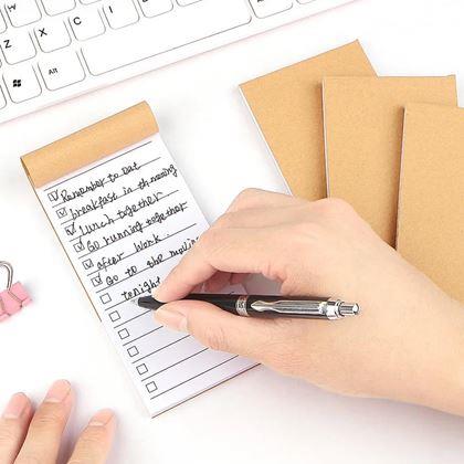 Imaginea din Carnet de notițe cu căsuțe de bifat