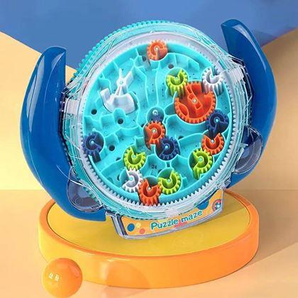 Imaginea din Puzzle cu bile - roți dințate