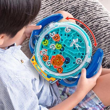 Imaginea din Puzzle cu bile - roți dințate