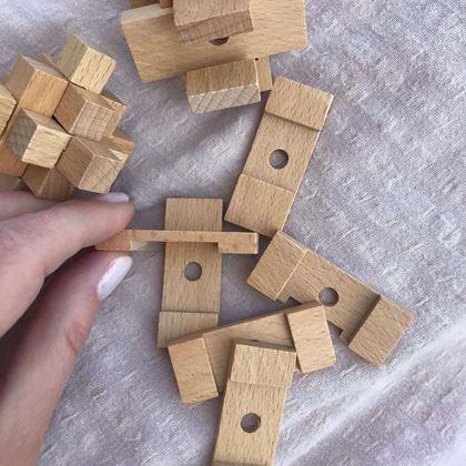Imaginea din Set 9 piese puzzle din lemn