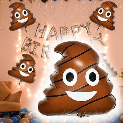 Imaginea Balon din folie - căcuț 43 cm