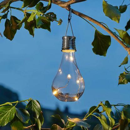 Imaginea Iluminator decorativ solar - bec