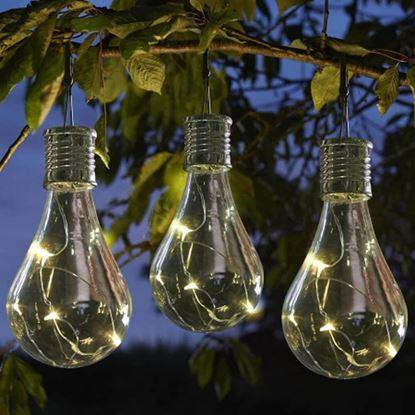 Imaginea Iluminator decorativ solar - bec