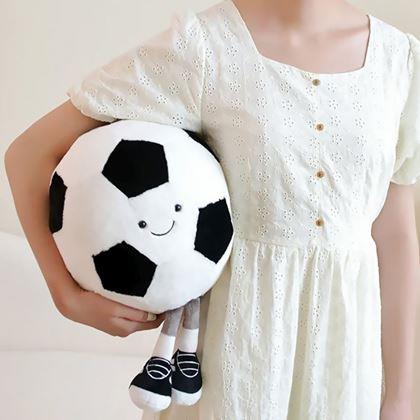 Imaginea din Pernă cu piciorușe - minge de fotbal