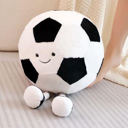 Imaginea din Pernă cu piciorușe - minge de fotbal