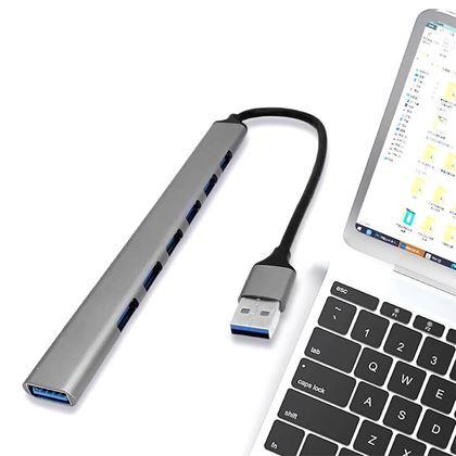 Imaginea din Adaptor Multiport USB 7 în 1